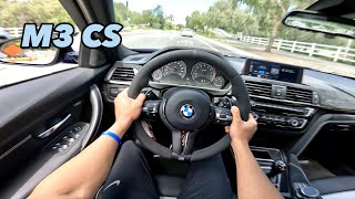 5 MINUTES OF F80 M3 CS EXHAUST SYMPHONY  POPS  BANGS  POV  4K VOL6 [upl. by Aretak]