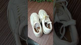 Flying Machine Offwhite Shoes  Myntra Shoes Review  Pujo Shopping unboxing myntra shoesshorts [upl. by Aerdnaed677]