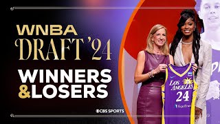 WINNERS AND LOSERS from 2024 WNBA Draft Full FIRST ROUND Selections  CBS Sports [upl. by Annabela]