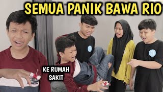 GAWAT RIO TERTUSUK PAKU DI BAWA KE RUMAH SAKIT [upl. by Naara635]