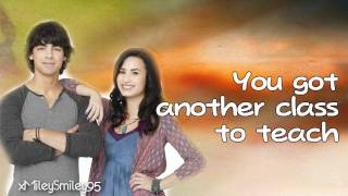 Demi Lovato amp Joe Jonas  Youre My Favorite Song Camp Rock 2 with lyrics [upl. by Valry]