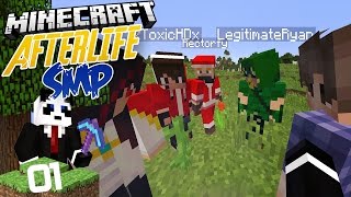 Minecraft AfterLife SMP Fresh Start  Ep 1 [upl. by Kcirdde]