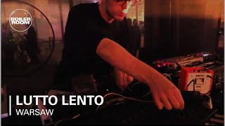 Lutto Lento Boiler Room Warsaw Live Set [upl. by Kilgore]