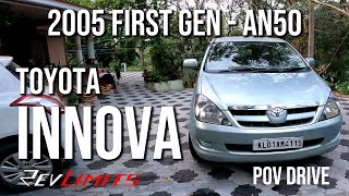 2005 TOYOTA INNOVA  25L 105 BHP  First GEN INNOVA  AN 40  POV TEST Drive 18  RevLimits [upl. by Rann509]