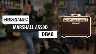 Marshall AS50D  A Work Horse Of An Acoustic Amp [upl. by Carmen]