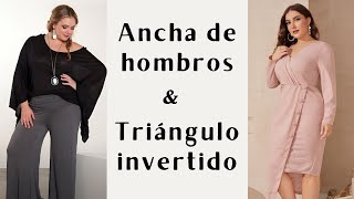 Cómo vestir si eres ancha de hombros Triángulo Invertido vs Kibbe Natural [upl. by Jovitta]