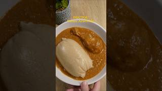 Recette de Foutou Sauce Arachiderecette ideerepas saucearachide foufou foutou ammey shorts [upl. by Dray726]