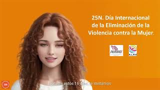 AMMAC® 25 de noviembre Día Internacional de la Eliminación de la Violencia contra la Mujer [upl. by Aleusnoc]