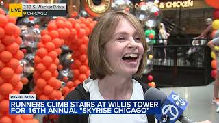 Grandmother with Parkinsons disease participates in SkyRise Chicago [upl. by Enicar]