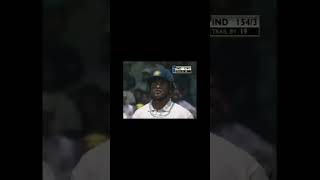 Sachin Tendulkars awful dismissal Ind vs Aus 1st Mumbai Border Gavaskar Trophy 2001 classic [upl. by Tamas]