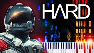 Imagine Dragons  Children of the Sky a Starfield Song  Piano Tutorial [upl. by Himelman223]