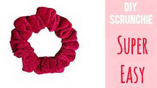 How to make Scrunchies  DIY Scrunchie tutorial [upl. by Pam400]