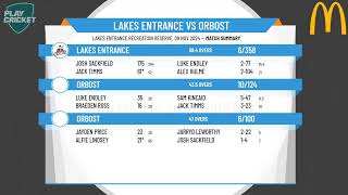 Lakes Entrance v Orbost [upl. by Bradley]