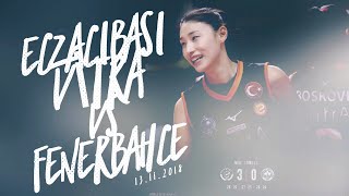 ECZACIBASI VİTRA vs FENERBAHCE l 20182019 Turkey Women Volleyball Sultanlar Ligi l 13112018 [upl. by Zelazny]