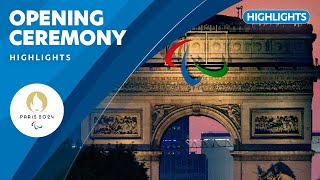 🇫🇷 Paris 2024 Paralympic Games Opening Ceremony Highlights  Paralympic Games ❤️💙💚 [upl. by Voltmer145]