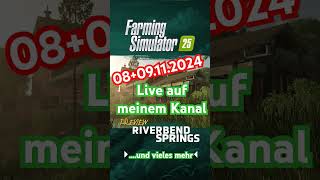 Landwirtschafts Simulator 25 LIVESTREAMPREVIEW fs25 ls25 preview livestream live [upl. by Gallard352]