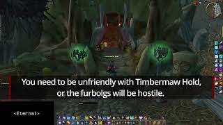 How to get to Moonglade From Felwood  WoW Classic [upl. by Ashely]