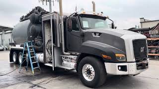 2014 CAT CT660 Kaiser Premier CV100T Hydro Excavation Vacuum Truck [upl. by Merideth]