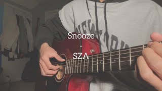 Snooze  SZA Cover [upl. by Ainevul800]