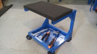 sgabello da officina fai da te homemade workshop stool [upl. by Moshe]