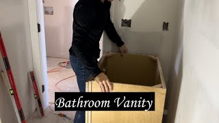 Installing a Bathroom Vanity [upl. by Armilda]