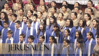 Jerusalén  Coro Sargento Aldea y Coro de Niños de Recoleta [upl. by Nitsoj]