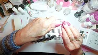 LoveYourNails9438First Video Applying Tips amp Dipping Powder [upl. by Sivartal819]