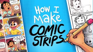 How I make my COMIC STRIPS [upl. by Harpole]