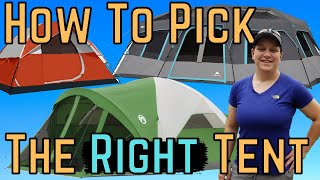 What Type of Tent is BEST Family Camping Tent Guide For Beginners [upl. by Tnilc25]