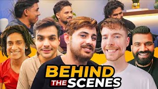 UNSEEN FOOTAGE quotMR BEAST PARODY 🤑 Ft INDIAN CREATORS CarryMinati [upl. by Areemas]