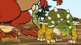 Anquilossauro  Músicas de Dinossauro Dinostory por Howdytoons S1E4 [upl. by Lecirg]