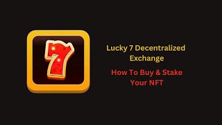 L7 DEX  How To Purchase amp Stake Your NFT [upl. by Bopp61]