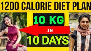 DIET Plan To Lose Weight FAST  LOSE 10KG IN 10 DAYS [upl. by Uhthna]