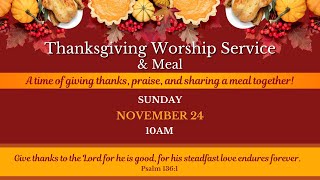 GracePoint Thanksgiving – preaching prayer testimonies scripture music communion and food [upl. by Deedahs436]