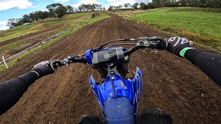 2022 YZ250F First Ride  Fast Deep Loam  Learn To Fly MX [upl. by Yatnahc]