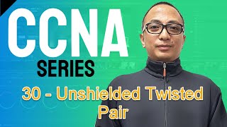 Free CCNA Training In Tagalog 30  Unshielded Twisted Pair [upl. by Felicia]