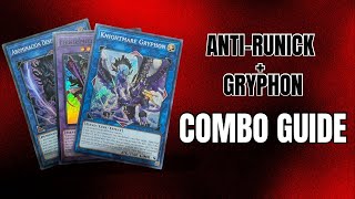 YuGiOh BROKEN ANTIRUNICK BOARD  GRYPHON LINES  Combo Guide [upl. by Angell]