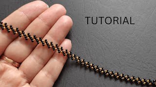 DIY Seed Bead Bracelet Tutorial How to Make Beaded bracelet Beaded Jewelry Making [upl. by Pansie]