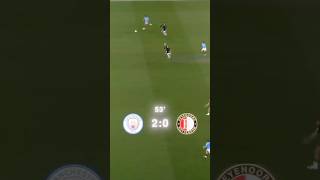 Feyenoord comeback vs man city💀 shorts mancity feyenoord trending football fyp viral soccer [upl. by Nerrej]