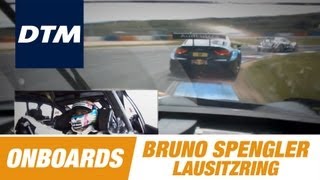 Onboard Bruno Spengler BMW M3 DTM  DTM Race Lausitzring [upl. by Neelya]