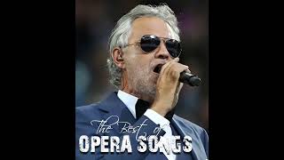 The Best Of Opera Songs  Andrea Bocelli Céline Dion Sarah BrightmanIl DivoLuciano Pavarotti [upl. by Britni]