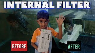 இப்படியொரு Internal Filter To Maintain Fish Tank Clear SimbaaVlogs [upl. by Aneram]