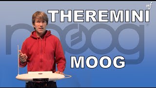 MF41 MOOG THEREMINI teardown and how it works [upl. by Nauqan]