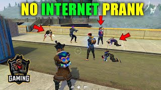 BIGGEST NO INTERNET PRANK EVER AJJUBHAI amp AMITBHAI  GARENA FREE FIRE [upl. by Atworth93]