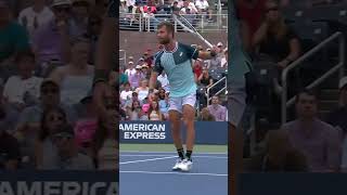 Corentin Moutet SLAMS his racket at the US Open 😳 shorts [upl. by Lleuqar]