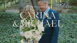 Carina and Michael  Calamigos Ranch Malibu California Wedding  The Highlight Film [upl. by Sirraf100]