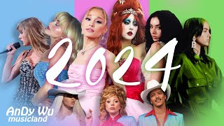 MASHUP 2024 “ATE“  2024 Year End Megamix by AnDy Wu Best 160 Pop Songs [upl. by Llehcal]