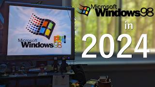 I used Windows 98 in 2024 Its amazing [upl. by Urd]