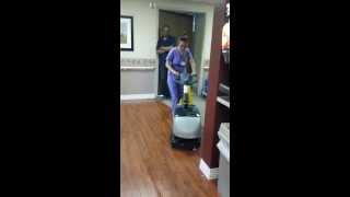 SC351 Auto Scrubber Demo [upl. by Muldon]