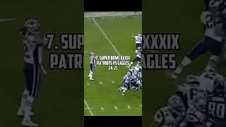 The closest Super Bowls ever nfl viral sports [upl. by Anitnemelc]